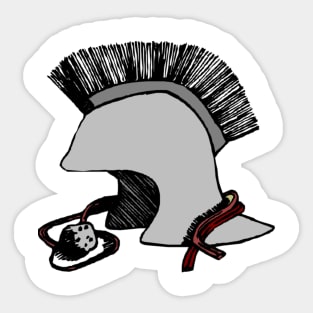 Roman Helmet Sticker